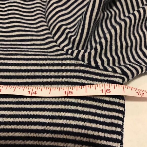 Chance Or Fate Womens Blue/White Long Sleeve Hooded Top Hoodie Shirt - Size S - Picture 4 of 8